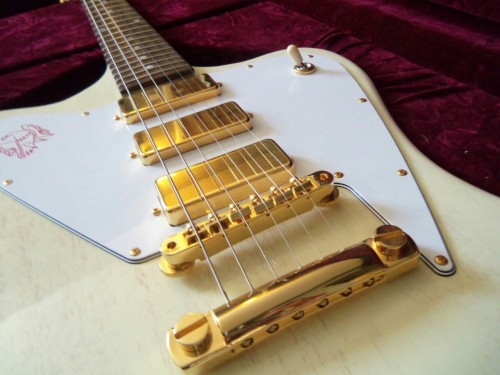 guitarlust:Gibson Non-Reverse Firebird in TV White