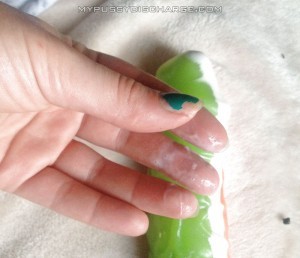 mydischargepics:  (via Chubby teen licks her cum from her toy) 