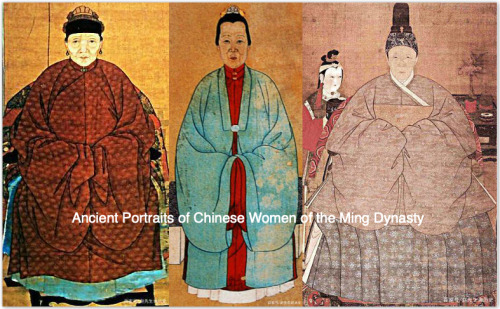 hanfugallery:how chinese women dress in ming dynasty.reference by ancient paintings.the following ar