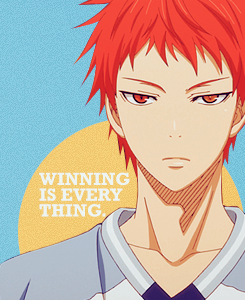 lordzuuko:  Akashi Seijuurou: The Captain of Rakuzan High.