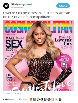 profeminist:    “Laverne Cox becomes the