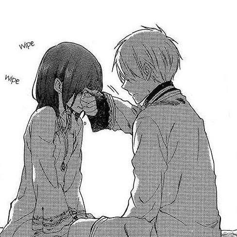 Image tagged with Anime couple anime kiss anime hug on Tumblr