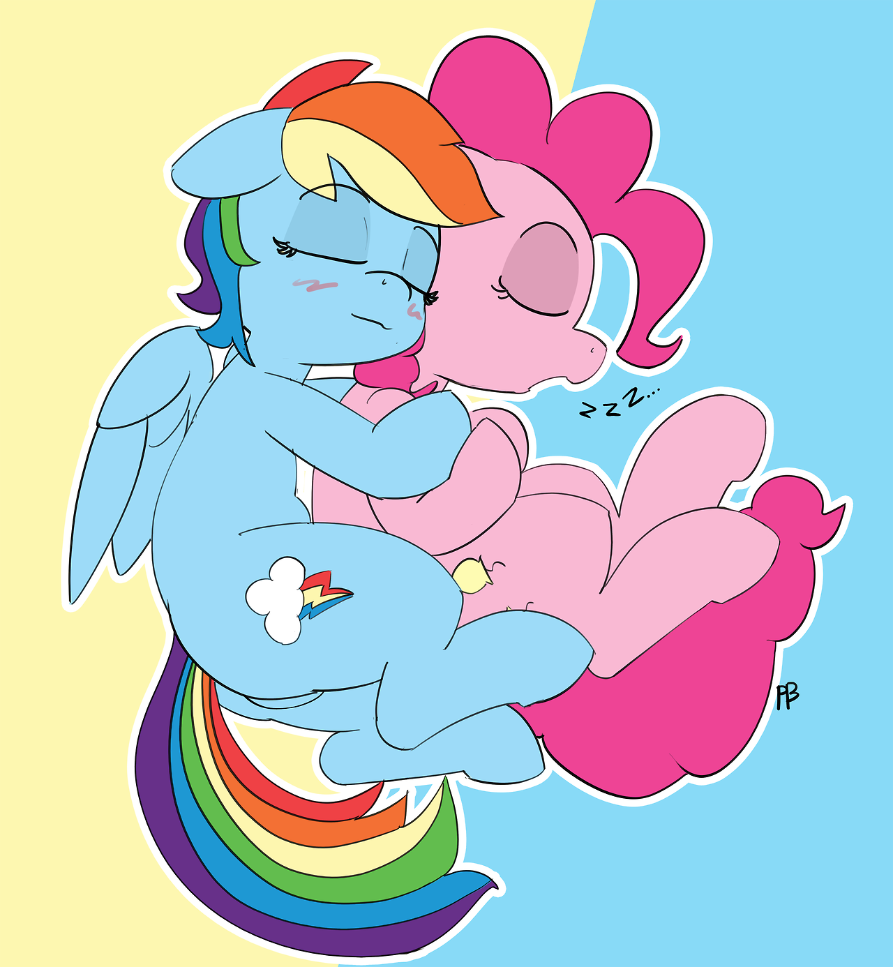 pabbley: Topic was - Spooning! Soft poner, warm ponerBundles of hooves and squees!