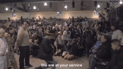 kernalmustache: shelleyn123:  blackness-by-your-side:   Veterans Ask Native Elders For Forgiveness At Standing Rock. I never thought I would see this day when a white man apologizes for the tyranny and oppression of Native American population. This is