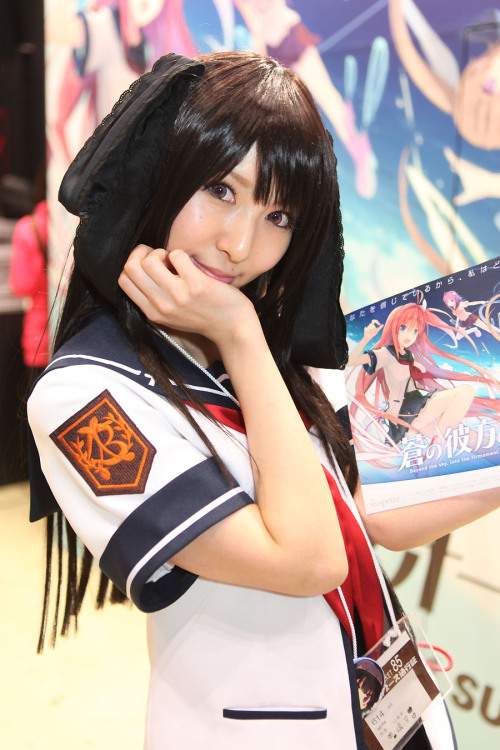 cosplaygirl:  TEAM SSW 【cosplay】131229 コミケ85 璃波さん 鳶沢みさき(蒼の彼方のフォーリズム)