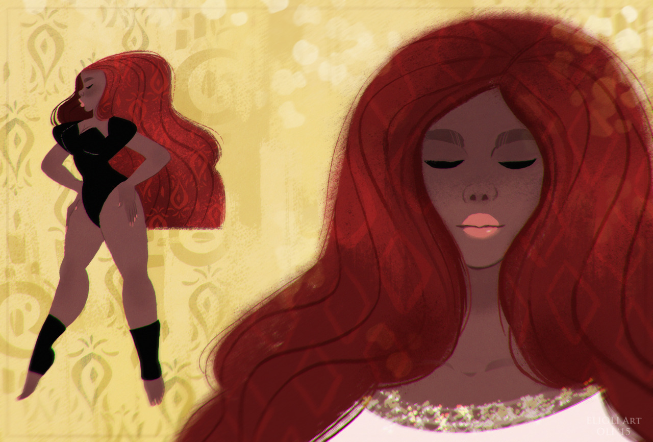 elioli-art:  Got gold on the mind since it’s fall-ish. Like leaves and stuff that