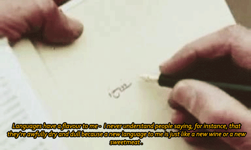 dalpuri:  J.R.R. Tolkien on languages.
