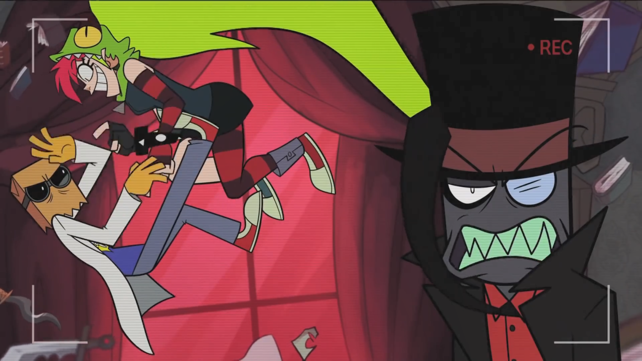 themalteser:Screenshots of Demencia from Villainous.