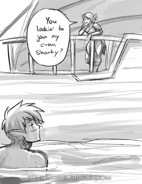 stormears: ksanon: The KakaSaku Mermaid AU that nobody asked for. Yume: I had this concept in my hea