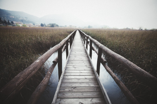 { By The Boardwalks, Under The Clouds }