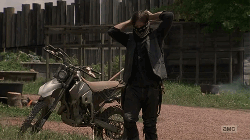 abnormal-angelgifs:Daryl Dixon - The New Beginning (The Walking Dead 9x01)((Daryl Dixon Struts into 
