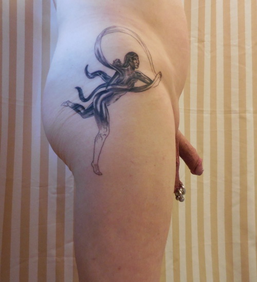 XXX New tattoo in progress–Atalanta, the photo