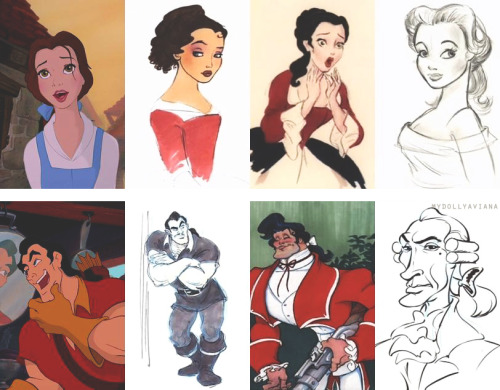 carry-on-my-wayward-butt: mydollyaviana: 19 Disney Characters That Could Have Looked Completely Diff
