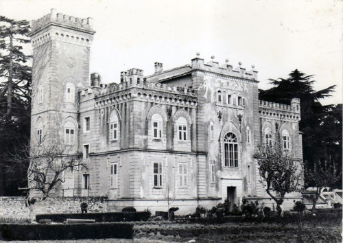 Catullo Bisi, Polesini Castle, 1888, St. Nicholas Island, Poreč
