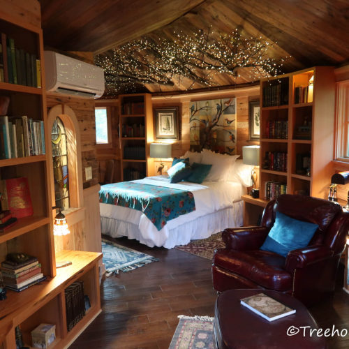 A treehouse for book lovers