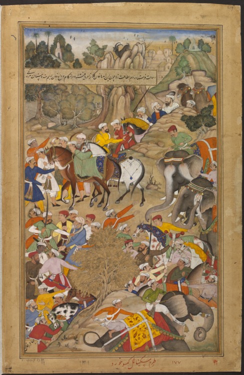 “The Wounding of Khan Kilan by a Rajput" 