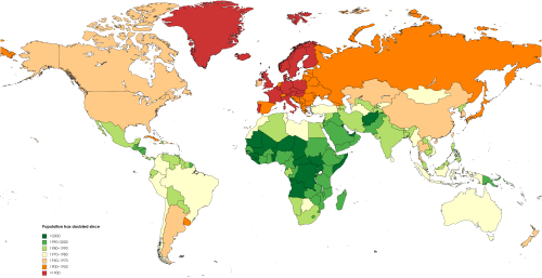 mapsontheweb:  Countries populations have doubled since…