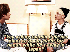 yoonmin:  next week wgm: taemin plans a special event for naeun with the help of exo 