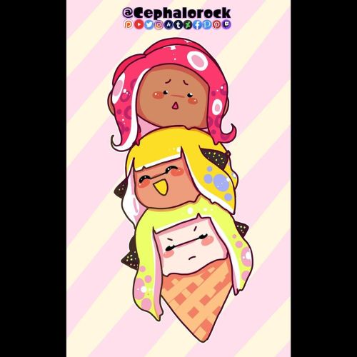 They’re ice cream now?! What flavors are those colors?-You can find me on Twitter, Instagram, Amino,