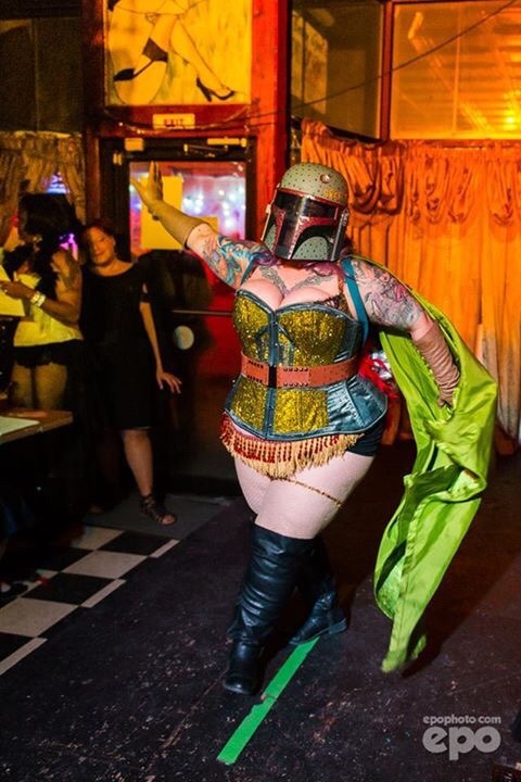 jennybebop:  noelladeville:  Star Wars at Bossy Grrls Pinup Joint in Columbus  Fantastic ❤