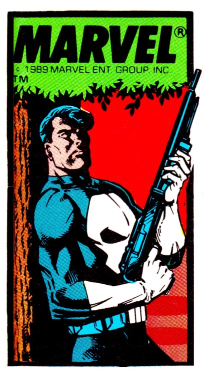 jthenr-comics-vault:  PUNISHER Corner Box (c. 1989)