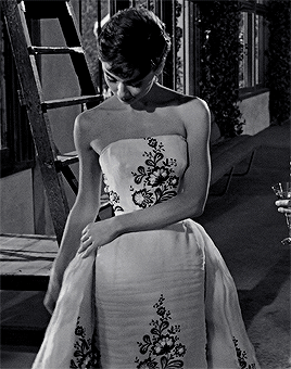 gregory-peck: Costumes worn by Audrey Hepburn in Sabrina (1954)Costume Design by