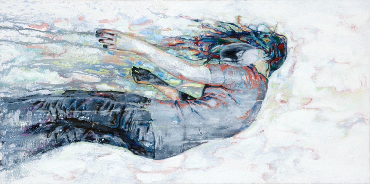 rexisky:    Engloutis No. 50 (31 x 51cm, Oil on Canvas) by Rafael Sottolichio  