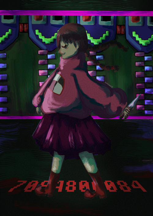 Some Yume Nikki Drawings That I Planned To Use For My College Assignment, Sadly The Theme Of Assignment