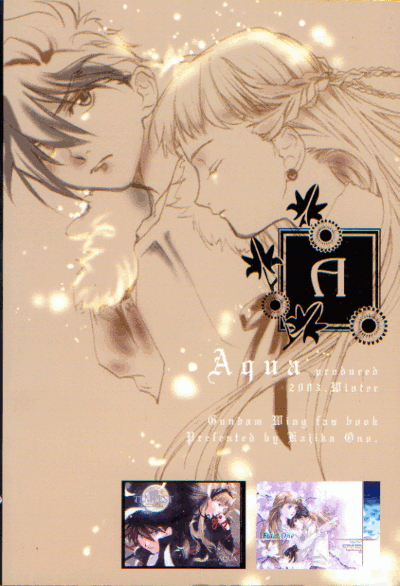 cutechibicheeks:  Gundam Wing Doujinshi produced by Aqua featuring Heero x Relena! This is a beautiful collection of Aqua’s works! Includes Tempest Fatal One and Silent Orbit! 