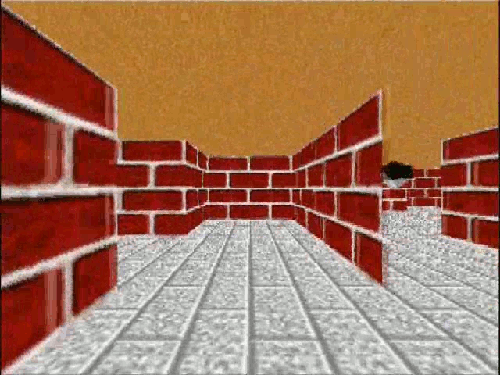 ms-dos5:  3D Maze Screensaver 