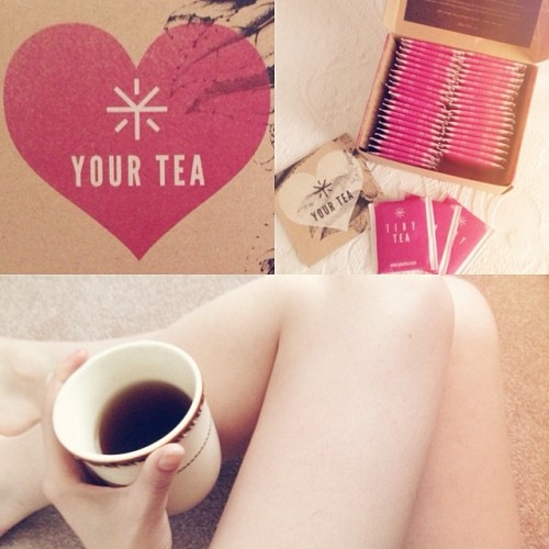 Tea time! Starting my tea tox today :3