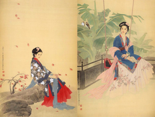 mingsonjia: 赵国经 王美芳 - 《金陵十二钗》 “Jinling’s Twelve Beauties” by Zhao Guojing &amp; Wang Meifang *妙玉 Mi