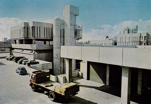 bluecote:tricorn centre, portsmouth  owen luder partnership RIP Owen Luder