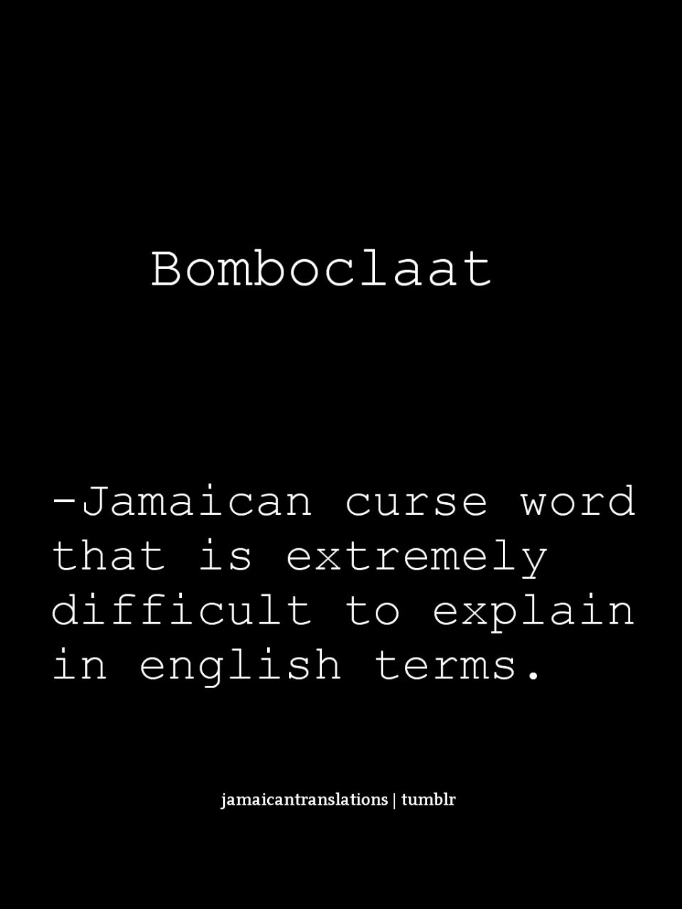 miss-nala:  jamaicantranslations:  Click Here for more Jamaican Translations  Lmaooo