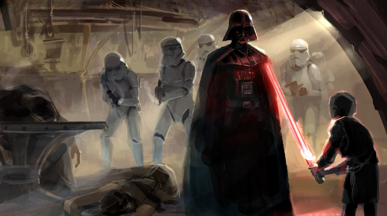 dehron:  Showcase: Amy Beth Christenson (http://www.artbyabc.com/) The Force Unleashed