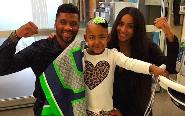 trebled-negrita-princess:  fiercegifs:  Congrats Russell Wilson &amp; Ciara!