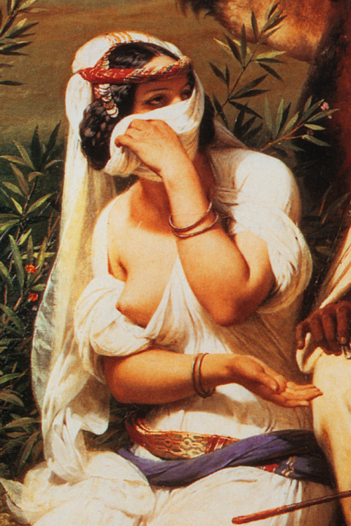 greuze:Horace Vernet (1789–1863)Juda et Thamar (Detail)Oil on canvas, 1840