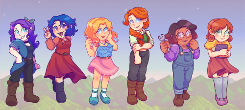 Stardew Valley Bachelorettes In My Style!