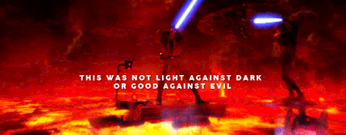 padawanlost:✩ star wars gif meme ✩ [2/8] quotes: “Blade-to-blade, they were identical. After t