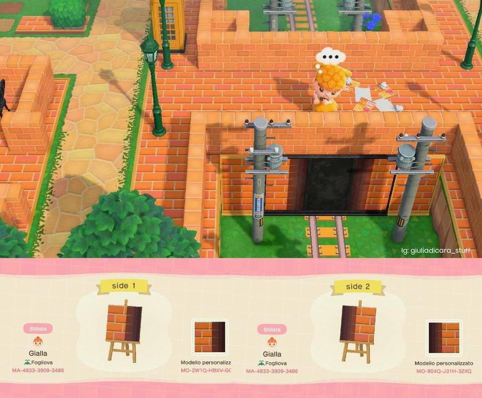 Animal Crossing Qr Closet Bridge Illusion With Bricks