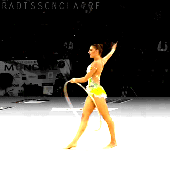 radissonclaire:Evgenia Kanaeva's triple ring pirouette