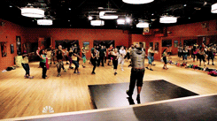 onechicagosource:   House 51 dancing Zumba by Joe Cruz! 