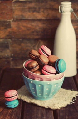 mmmmmmcy:  ♡ Macarons ♡ on We Heart It.