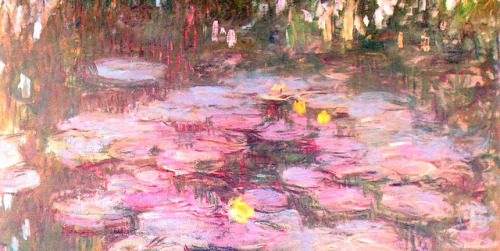 alicecomedies:   ART HISTORY MEME; 8 artists:Claude Monet [1/8]  Color is my day-long obsession, joy, and torment. -Monet 