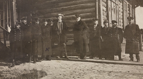 The Nansenovka railway station named in honour of Fridtjof Nansen(Pozdeyevka, Russia, August – Octob