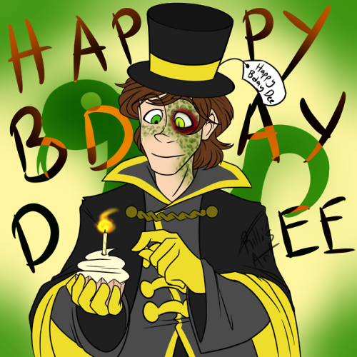 rilli-luci:rilli-luci:Happy Birthday Deceit!Its been a full year of having this snake boy and I have
