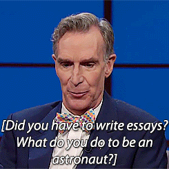 yay&ndash;stefon:  Bill Nye wanted to be an astronaut [x]