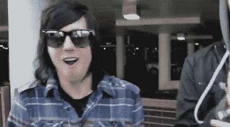recklessiren:  me whenever one of my favorite bands realease a new song, albulm,