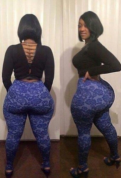 bigbootymagazine:  Damn ma How the hell you get all that in dem pants ma 