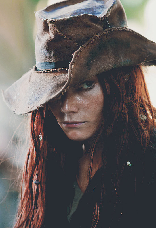 apebbleinthepond:Anne Bonny. Black Sails, 2014.